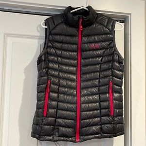 Mountain Hardware silver grey puffer vest